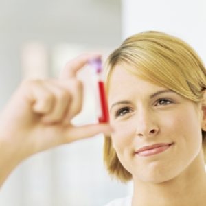 Testosterone blood test